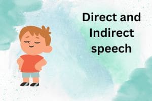 direct and indirect speech