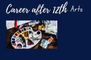Career after 12th arts