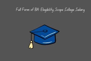 FULL FORM OF BA